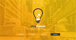 Desktop Screenshot of ideathemes.com